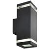 Sovil STAGE APPLIQUE LUCE SOPRA SOTTO IN ALLUMINIO ANTRACITE LIVOS / SOVIL