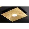 Familamp LUCIS PLAFONIERA PICCOLA 30x30 IN VETRO LAVORATO A MANO 7 COLORAZIONI ATTACCO GX53 MADE IN ITALY