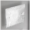 Familamp LUCIS APPLIQUE PICCOLA 30x20 IN VETRO LAVORATO A MANO 7 COLORAZIONI ATTACCO GX53 MADE IN ITALY