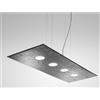 Familamp LUCIS SOSPENSIONE MODERNA IN VETRO LAVORATO A MANO 7 COLORAZIONI ATTACCO GX53 MADE IN ITALY