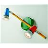 Illuminando KOLOR 2 LED APPLIQUE PLAFONIERA MULTICOLORE CON FARETTI LED DIREZIONABILI