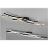 TRIO LIGHTING BLAZE PLAFONIERA MODERNA LED 35W LUCE 2300-3000-4000K DIMMERABILE IN METALLO 2 FINITURE COLORE