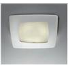 Illuminando STONE PLAFONIERA PICCOLA MONTATURA BIANCA LAMPADINE ATTACCO GX53 DI ILLUMINANDO
