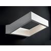 Illuminando ACHILLE GRANDE APPLIQUE LED 20W BIANCO O SABBIA LUCE 3000K O 4000K DI ILLUMINANDO LED SOSTITUIBILE