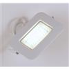 Illuminando PRATICA 50 APPLIQUE INDUSTRIAL LED 50W 4000 LUMEN BIANCO O NERO DI ILLUMINANDO