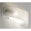 Illuminando FENICE FASCIA GRANDE 40 CM 2 PORTALAMPADE VETRO SOPRA E SOTTO ECONOMICO DI ILLUMINANDO
