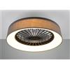 RL FARSUND PLAFONIERA CON VENTILATORE INTEGRATO LUCE LED 26.8W DIMMERABILE CON TELECOMANDO E TIMER