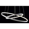 Illuminando ANELLI 2 SOSPENSIONE A LAMPADARIO MODERNO DI COLORE BIANCO LED 32W 3000K DI ILLUMINANDO