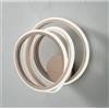 ONDALUCE CICIRIELLO GOLDEN AP LAMPADA DA PARETE APPLIQUE A LED INTEGRATO DA 23W LUCE CALDA