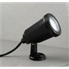 ONDALUCE CICIRIELLO GOA FARETTO A PICCHETTO DA GIARDINO LUCE ORIENTABILE IP65 COLORE NERO DI ONDALUCE