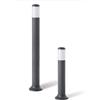 Sovil MARINA PALO DA GIARDINO IP54 IN 2 MISURE ALLUMINIO COLORE ANTRACITE MODERNO LAMPADINA E27