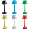 Sovil GRILLO LAMPADA DA TAVOLO 6 COLORI CON BATTERIA RICARICABILE IP44 LED 3W LUCE 3000K+ RGB