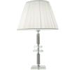 ONDALUCE CICIRIELLO DIDO LAMPADA DA TAVOLO GRANDE IN CRISTALLO E METALLO ELEGANTE E CLASSICA DIAMETRO CM 40 5 COLORI