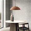 ONDALUCE CICIRIELLO RUSTIC SOSPENSIONE SINGOLA IN CEMENTO DIAMETRO CM 50 BIANCO, RUGGINE O CEMENTO STILE VINTAGE