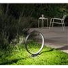 ONDALUCE CICIRIELLO MIRTA LAMPADA DA GIARDINO CON FORMA A CERCHIO D40 CM IP54 LED 5W LUCE 4000K CORTEN E ANTRACITE MODERNA