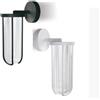 Sovil GOCCIA APPLIQUE DA ESTERNO IP54 IN ALLUMINIO BIANCO O NERO LED 12W LUCE 3000K E 4000K DI SOVIL
