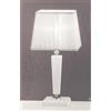 ONDALUCE CICIRIELLO CHERUBINI LAMPADA DA TAVOLO IN CRISTALLO e METALLO ELEGANTE E CLASSICO 3 FINITURE DI ONDALUCE