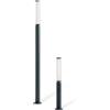 Sovil STELO PALO DA GIARDINO IP65 2 MISURE ALLUMINIO ANTRACITE LED INTEGRATO LUCE 3000K E 4000K MODERNO DI SOVIL
