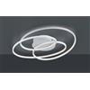TRIO LIGHTING GALE PLAFONIERA DESIGN MODERNO TRE CERCHI LED 38W DIMMERABILE 3 COLORI