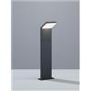 TRIO LIGHTING PEARL PALO DA ESTERNO ANTRACITE MODERNO LED 9W IP54 SQUADRATO