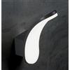 Sovil VIRGOLA APPLIQUE DA ESTERNO IP65 LUCE 3000K E 4000K MODERNO IN ALLUMINIO A LED 12W ANTRACITE DI SOVIL