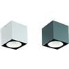 Sovil LULA PLAFONIERA A CUBO PER ESTERNI IP54 LUCE 3000K O 4000K LED 6W BIANCO O ANTRACITE DI SOVIL