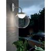 Sovil CAGE LAMPADA DA PARETE IP65 CON GABBIA IN ALLUMINIO BIANCO LED 20W LUCE 4000K