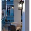 Sovil AUREA APPLIQUE DA ESTERNO A LANTERNA IP54 STILE CLASSICO IN ALLUMINIO BIANCO O NERO DI SOVIL