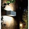 Sovil BOX APPLIQUE DA ESTERNO MODERNA IP65 BIANCA MARRONE O ANTRACITE LED 12W LUCE 3000K O 4000K