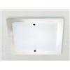 Illuminando FLAT PLAFONIERA MODERNA 60X60 IN VETRO SATINATO BIANCO DI ILLUMINANDO