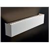 Illuminando LEI LAMPADA DA PARETE MISURA GRANDE IN METALLO BIEMISSIONE DI LUCE 4 FINITURE COLORE