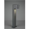 TRIO LIGHTING ROYA PALETTO MODERNO H50 PER ESTERNI IP44 COLORE ANTRACITE CON ATTACCO GU10