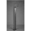 TRIO LIGHTING ROYA PALO DA GIARDINO MODERNO H100 IP44 COLORE ANTRACITE CON ATTACCO GU10