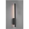 TRIO LIGHTING TAWA LAMPADA DA PARETE SOTTILE IP54 PER ESTERNI ANTRACITE LED 7W LUCE 3000K MODERNA