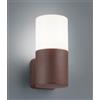 TRIO LIGHTING HOOSIC APPLIQUE CILINDRICA DA PARETE PER ESTERNI IP44 RUGGINE O ANTRACITE ATTACCO E27 MODERNA