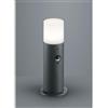 TRIO LIGHTING HOOSIC PALETTO DA ESTERNI CON SENSORE DI MOVIMENTO IP44 ANTRACITE ATTACCO E27 MODERNO
