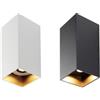 Sovil TOWER APPLIQUE LED INTEGRATO SOSTITUIBILE 12W 3000K IP54 ALLUMINIO NERO O BIANCO