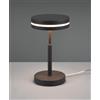 TRIO LIGHTING FRANKLIN ORIGINALE LAMPADA DA TAVOLO ANTRACITE LED 6W LUCE 3000K ALTEZZA CM 25
