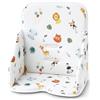 Totsy Baby Copri seggiolone pappa universale - copriseggiolone bambino e bambina cuscino imbottitura riduttore per Hauck e Stokke sedia con un rivestimento impermeabile stabile Safari