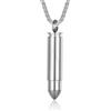 FREELANCE JW COLLANA SILVER BULLET/PROIETTILE - ARGENTO/ACCIAIO