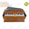 Fatto a mano Indian Cultura 5 Stopper Multifold Bellow Two Reeds 3 Octave 37 Keys Harmonium