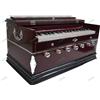 Fatto a mano Dispositivo musicale indiano Harmonium 7 stopper doppio soffietto 39 pulsanti...