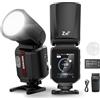 NEEWER Flash Testa Rotonda 100Ws 2.4G TTL Compatibile Con Sony e Godox, Per ZV1, Speedlite Con Touchscreen 1/8000s HSS, 2 Lampade Modello, Interruttore TTL/M, 500 Flash A Piena Potenza, Z3R-S