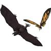 Bandai Figura BANDAI S.H.MonsterArts Mothra Rodan Godzilla King of the Monsters nuova