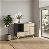 MIlani Home TETLIS - madia moderna con tre cassetti e un'anta