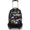SEVEN Trolley Zaino Scuola Seven Jack 8WD New Detach Golden Paint
