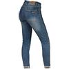 BROGER California Lady Jeans da Moto Donna | Fodera in Fibra Aramidica | Protezioni SAS-Tec Ginocchio Anca Coccige | Elementi Riflettenti | Slim Fit