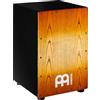 Meinl Percussioni Headliner Cajon Box Drum con rullante e tono basso per musica acustica, non prodotto in Cina, legno di frassino, gioca con le mani, garanzia di 2 anni (MCAJ100BK-SAF)