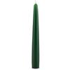 Cereria Di Giorgio - Set da 6 Candele Coniche Laccate - Colore Verde Scuro - Diametro 2.2 cm Altezza 21 cm - Durata 5 ore - Standard per Candelabri