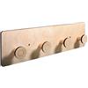 Rayher Guardaroba Legno, Fsc Mix Credit, Naturale, 42X12X4,5Cm, 9Pz, Box 1Set, 62986505